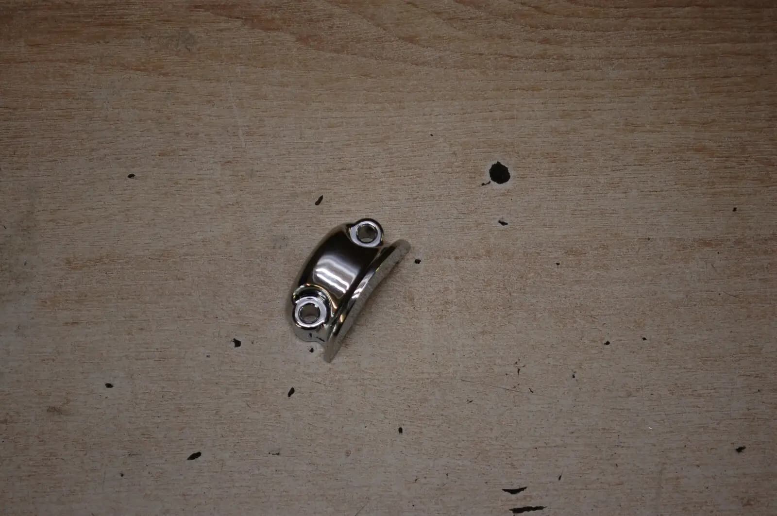 Harley Davidson Handlebar Holder Clamp / Bracket / Mount Chrome